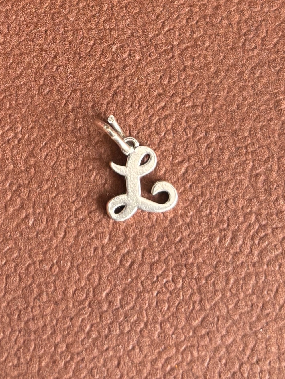James Avery Script Initial L Pendant Charm